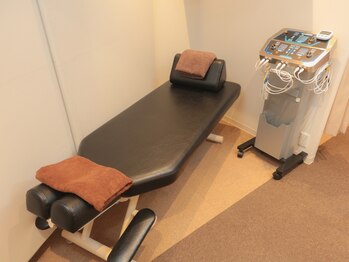 高安柔整院/個室での筋力トレーニング