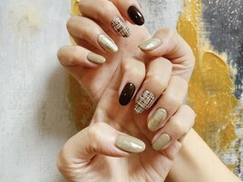 11.12月定額A ツイードネイル