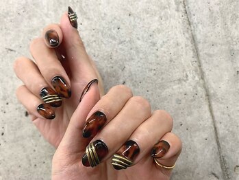 スリープ 中目黒(Sleep nakameguro)/アートネイル/hiromi