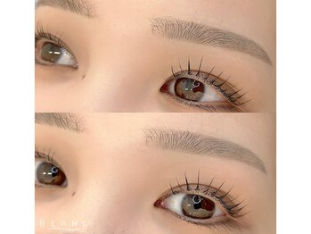 アイラッシュサロン ブラン せんちゅうパル千里中央店(Eyelash Salon Blanc)/美眉スタイリング×まつげパーマ