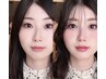 【メイク人気No.1】中顔面短縮＆大人可愛い！白銀比メイク＋専用カルテ作成