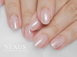 キラキラアートネイル
