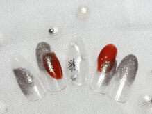 ヴィネル 平岸店(Vinel)/雪の結晶ネイル