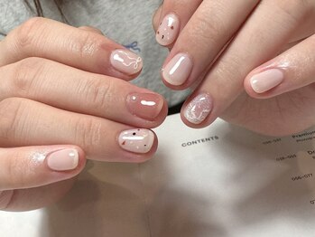 デューネイルスタジオ(dew nail studio)/リボンカジュアル