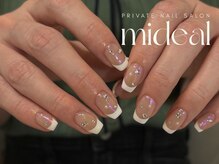 ミディール(mideal)/オーロラフレンチデザイン