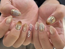 ぐるぐるゴールド秋¥7500