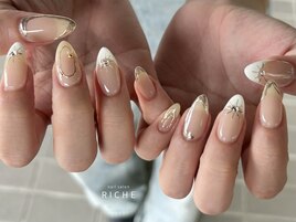 大人秋ネイル