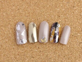 ネイルサロン ブランロール 白金店(Nail Salon Blanl'or)/おとなのハロウィンネイル¥7,230