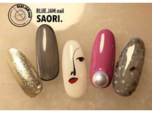 ブルージャムネイル(BLUE.JAM.nail)/キャンペーンデザイン　SAORI