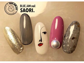 ブルージャムネイル(BLUE.JAM.nail)/キャンペーンデザイン　SAORI