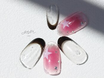 geNe 'n GRUS(ジーン アンド グルス)/6.7月HANDエアジェルアート