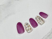 ラグウナ(Laguna)/シアーパープルとクリアデザイン