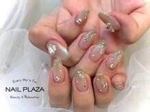 ネイルプラザ 河原町OPA店(NAIL PLAZA)/マグネットグラデーション