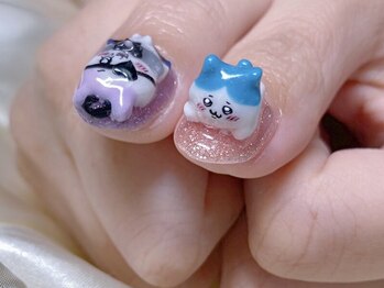 ドットミーバイシュエット(dot Me by chouette)/寝そべり3Dキャラクター