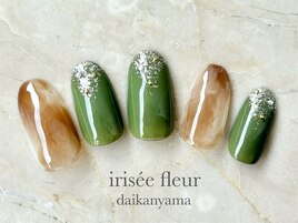 ニュアンス☆べっこう風ネイル
