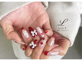 リリー 大阪駅前第一ビル店(Lily)/#クリスマスネイル