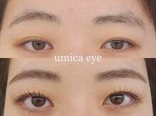 ウミカ(umica)の雰囲気（眉毛×まつ毛でお顔の魅力を引き出しましょう）