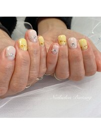 お待ち込みアート～卒入学ネイル