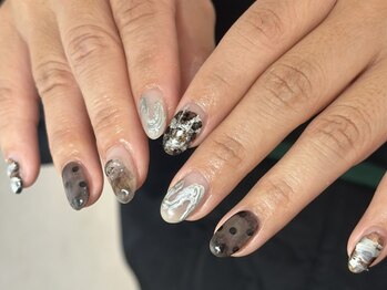 ヤーム アズ エティル(Yarm As Etel)の写真/【絶妙な淡色ニュアンスネイルが人気◎】