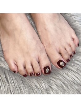 リリー(Lily)/フット親指アート