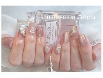 アネラ(Anela)/マグネット×フラワーネイル♪
