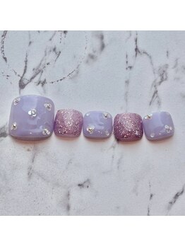 3.4月フットシンプル