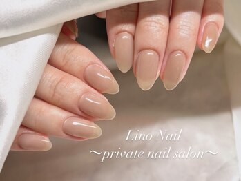 リノネイル(Lino Nail)/シンプルワンカラー/オフィス