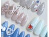 【ジェル】定額Aプラン60分 ¥6500シンプル可愛いデザインが沢山あります♪