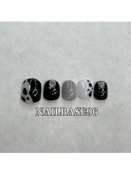 ネイルベースキュウロク(NAILBASE96)/ダルメシアンネイル