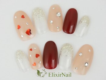 エリクサーネイル 神田(Elixir Nail)/シンプル / クーポン使用