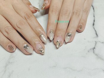 フランセス(Frances)/ラメ×ストーンアート