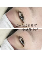 ルネッタ(Lunetta)/フラットラッシュ　80本