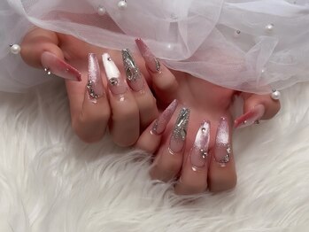 リンネイル 新大久保店(Rin Nail)/#待ち込みデザインOK　#付け放題