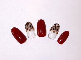 ひょう柄マグネイル