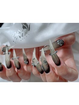 長さ出しのできるサロン