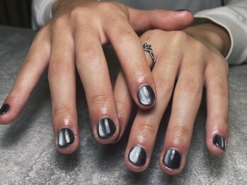 オムネイル 渋谷(HOMME NAIL)/マグネットネイル ¥6.600