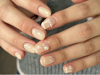 リノ 大阪本町店(lino)/ニュアンスネイル【2.13】