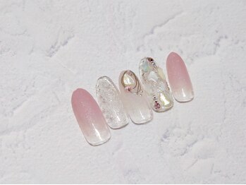 ヴィーナネイル 呉店(VinaNail)/ガーリーニュアンスネイル