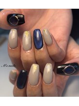 エムズネイル サベージ(M's nails Savage)/大人気マグネットネイル☆