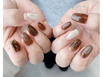 ネイルサロン ティフィン(tiffin)/～ブラウンニュアンス～