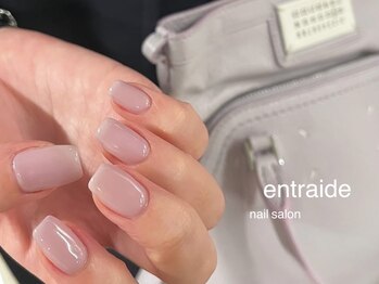 アントレッド(entraide)/くすみピンクの上品韓国ちゅるん