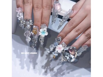 ノーリミットオオサカ 心斎橋(NOLIMIT.OSAKA)/フィルイン/長さだしネイル