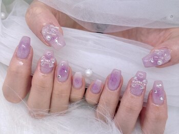 ネイル アリーズ セカンド(nail Allies 2nd)/チークネイル 定額ネイル