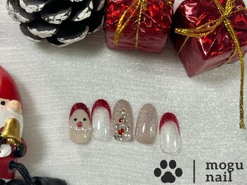 モグネイル(Mogunail)/クリスマスデザイン/サンタ