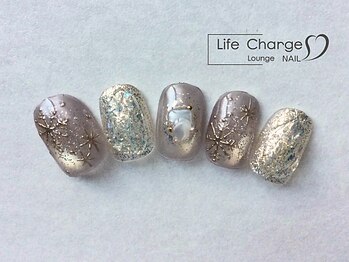 ライフチャージ(LifeCharge)/キラキラネイル