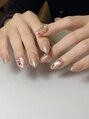ノエム ネイルサロン(NOEM)&nbsp;ホロフラワー♪