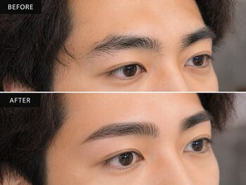 メンズフェイスラボ 本町 阿波座(MEN'S Face Labo)/印象改善◎眉毛スタイリング