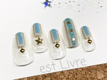 エストリブレ(estLivre)/スタースタッズネイル