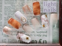 ライトネイルズ イバラキ(light nails IBARAKI)/べっ甲フラワーネイル