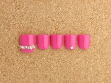 ネイルサロン ブランロール 白金店(Nail Salon Blanl'or)/FOOT　ピンク　